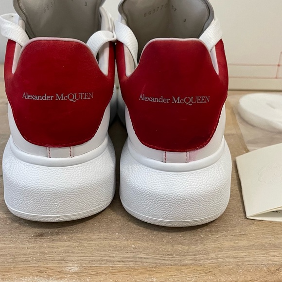 🔥Alexander McQueen oversized Leather Sneakers💃🏼 - Picture 3 of 12